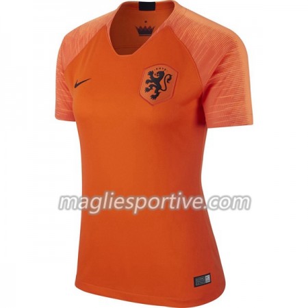 Completo Calcio Paesi Bassi Donna Divisa Prima 2018